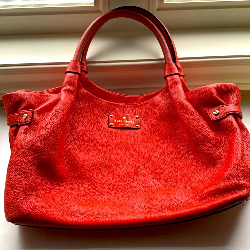 Gorgeous red Kate Spade handbag